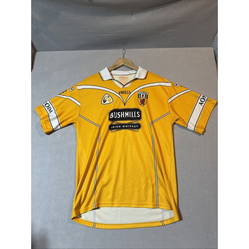 Aontroim Antrim GAA Bushmills O'Neills Soccer Football Kit Jersey - L